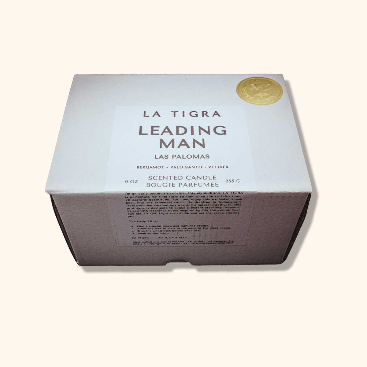 LEADING MAN •  CANDLE