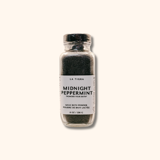MIDNIGHT PEPPERMINT • MILK BATH POWDER