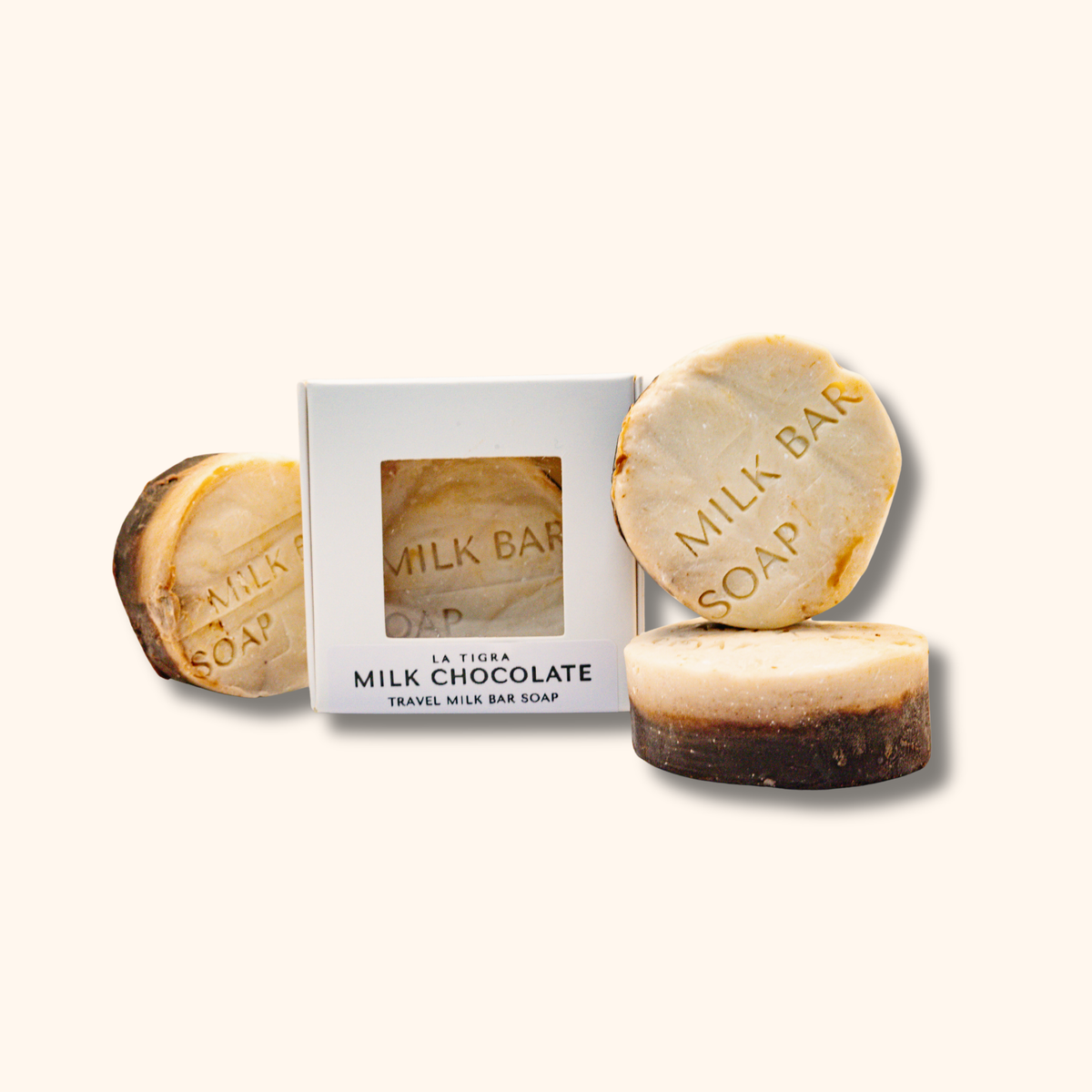 MILK CHOCOLATE • TRAVEL MILK BAR SOAP